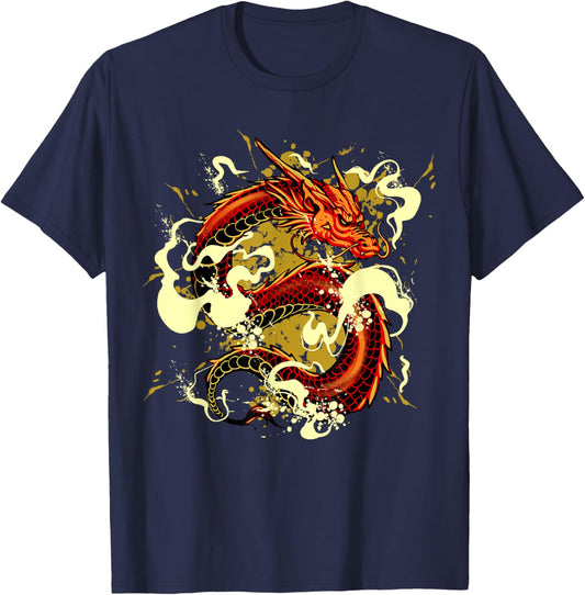 Dragon T-Shirt - T-Shirt | Navy