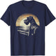 Vintage Giant Schnauzer Dog Art Design T-Shirt - T-Shirt | Navy