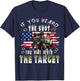 If you heard the shot you were never the target T-Shirt - T-Shirt | Navy