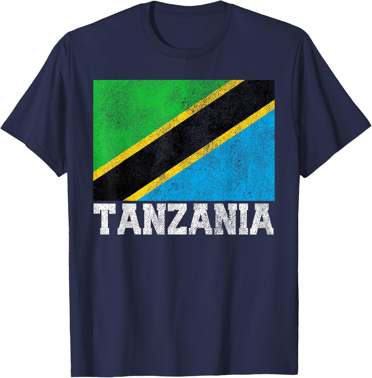 Tanzania Flag National Pride Roots Country Matching Family T-Shirt - T-Shirt | Navy
