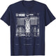 Sacred Geometry T-Shirt - T-Shirt | Navy