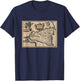 Sicily Italy Map T Shirt T-Shirt - T-Shirt | Navy