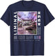 Liminal Spaces (BackPrint) Vaporwave Backrooms Pastel Goth T-Shirt - T-Shirt | Navy
