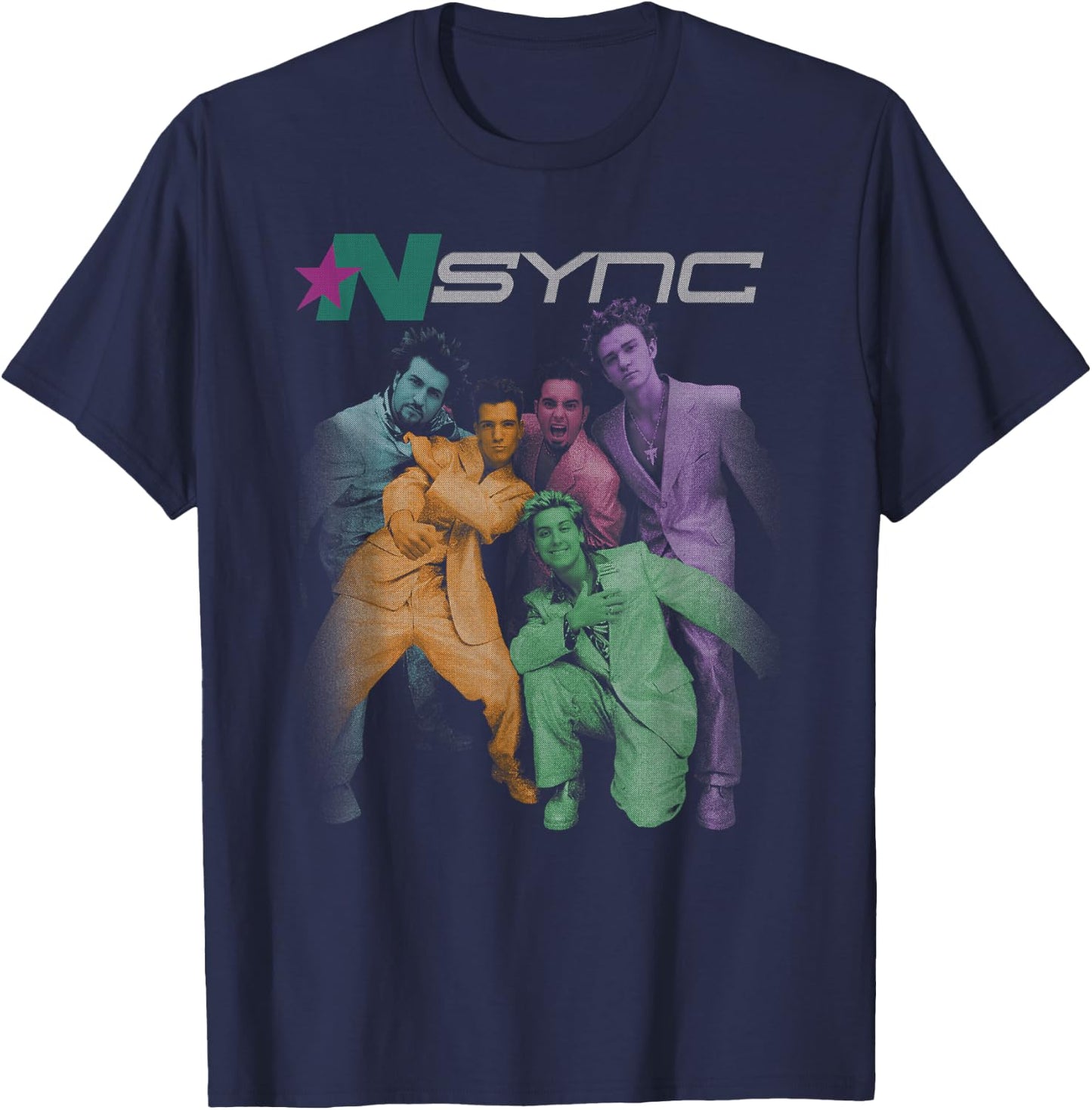 NSYNC Official Giddy Up T-Shirt - T-Shirt | Navy