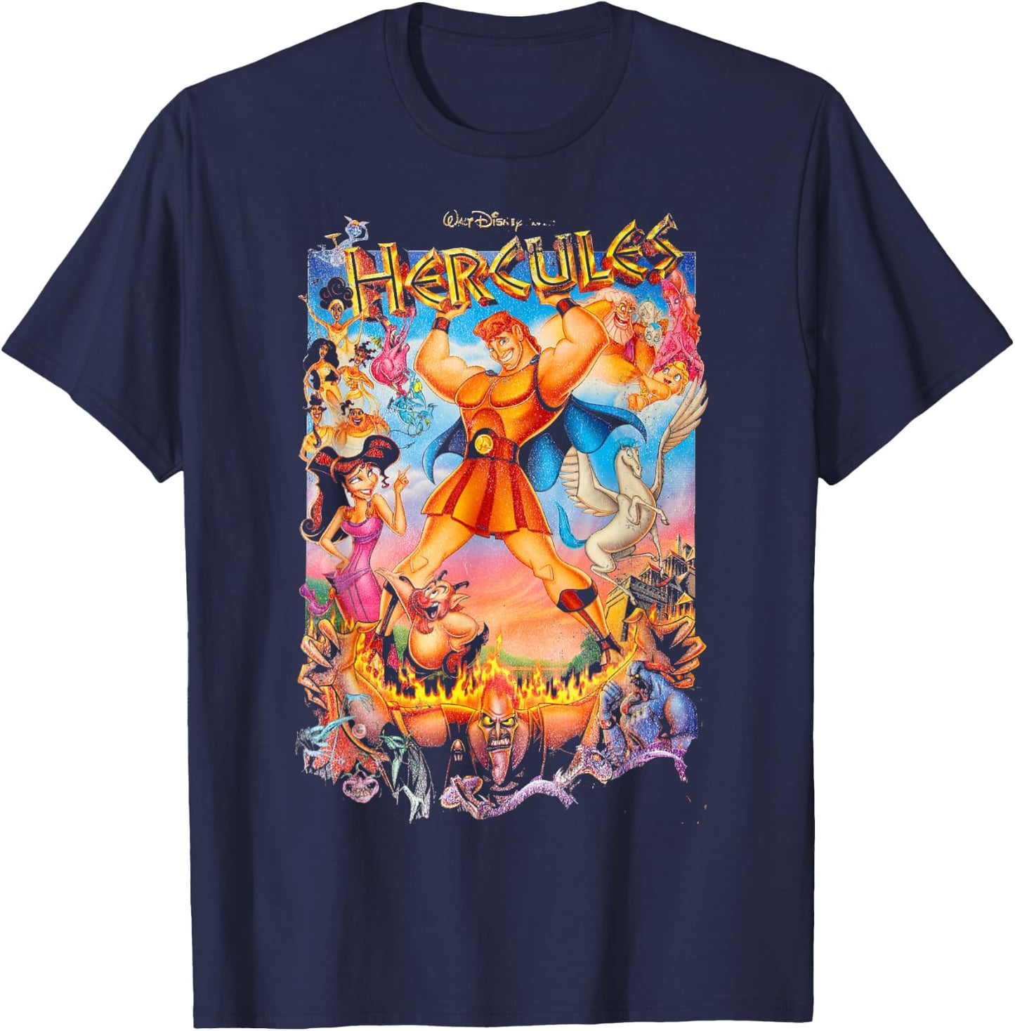 Disney Snow White Poison Apple Left Chest T-Shirt - T-Shirt | Navy