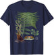 Fern Botanical Plants Botany T-Shirt - T-Shirt | Navy