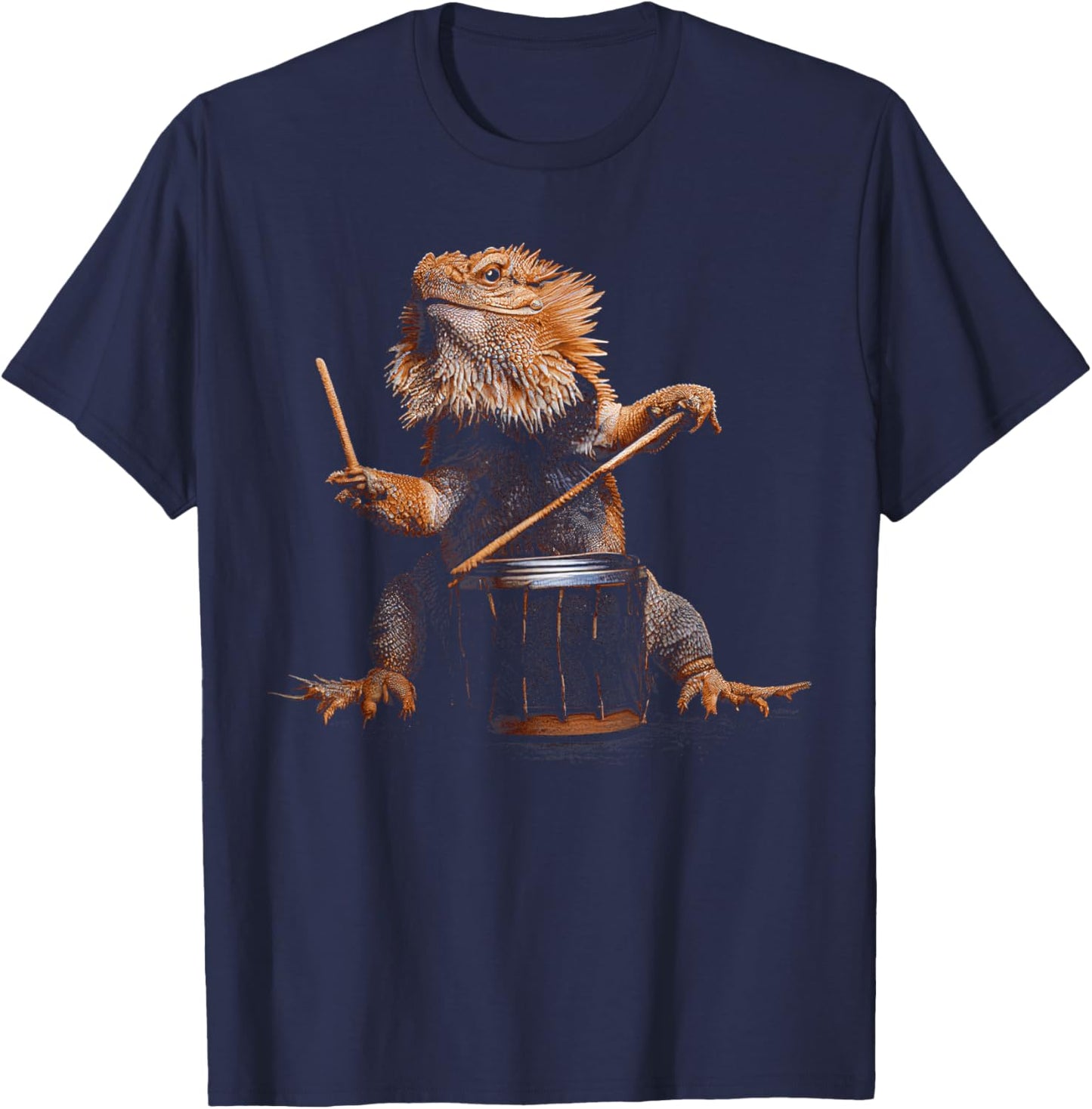 Funny Bearded Dragon Lovers T-Shirt - T-Shirt | Navy