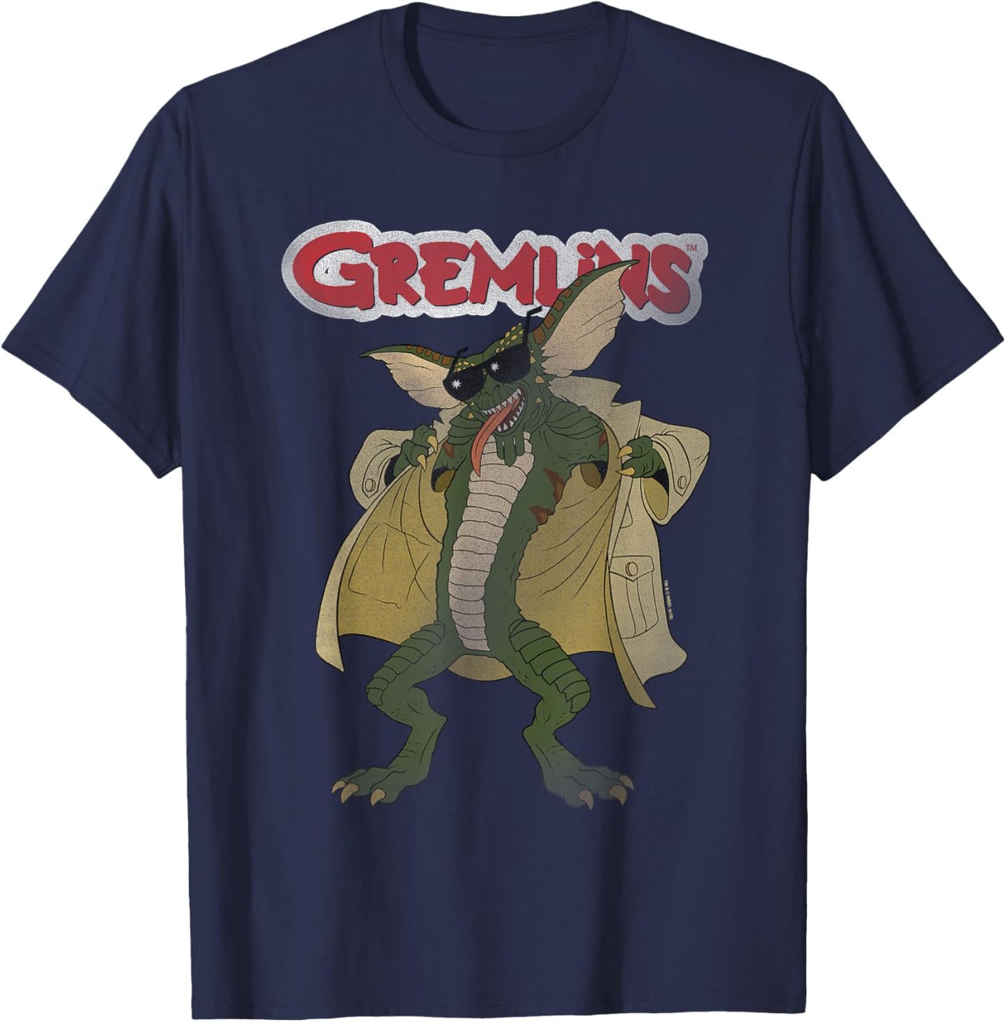 Gremlins Flasher T-Shirt - T-Shirt | Navy