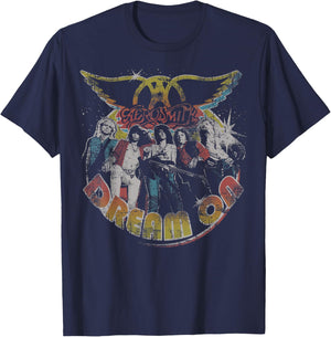 Aerosmith - Dream On Portrait T-Shirt - T-Shirt | Navy