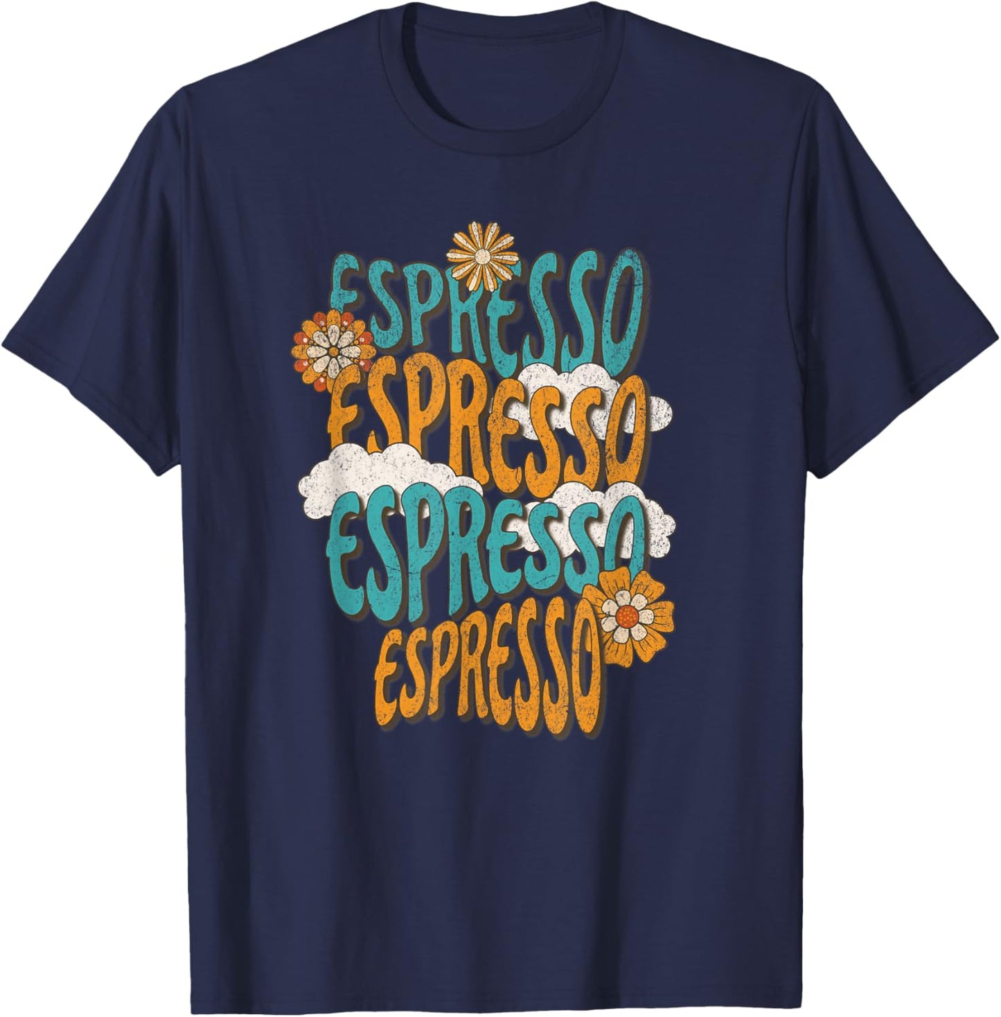 Me Espresso Retro Carpenter T T-Shirt - T-Shirt | Navy