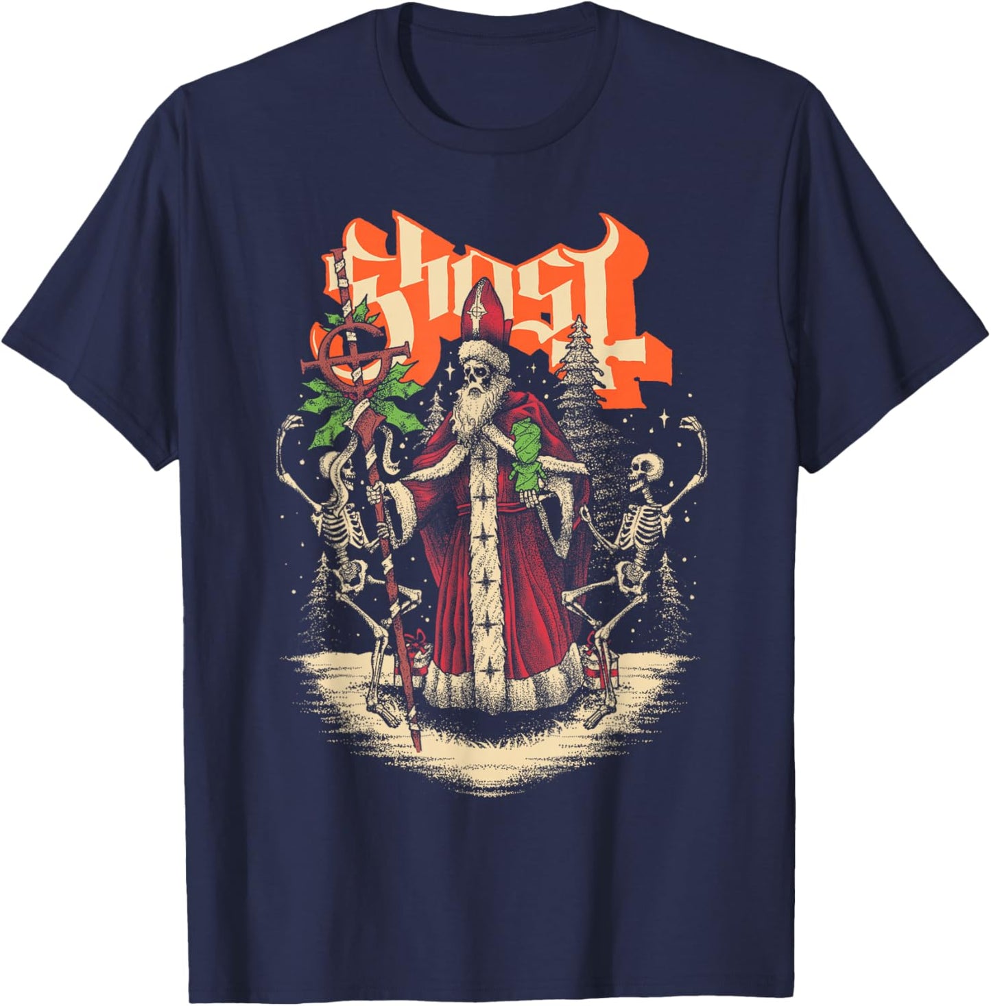 Ghost – Festivum T-Shirt - T-Shirt | Navy