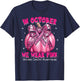 In October We Wear Pink Pumpkin Breast Cancer Awareness Gift T-Shirt - T-Shirt | Navy