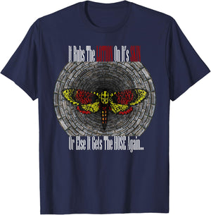 Buffalo-Bill Body Lotion Silence Lambs 355 Horror Funny T-Shirt - T-Shirt | Navy