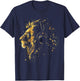 Lion Animal Graphic Music Headphone Illustration Lion T-Shirt - T-Shirt | Navy