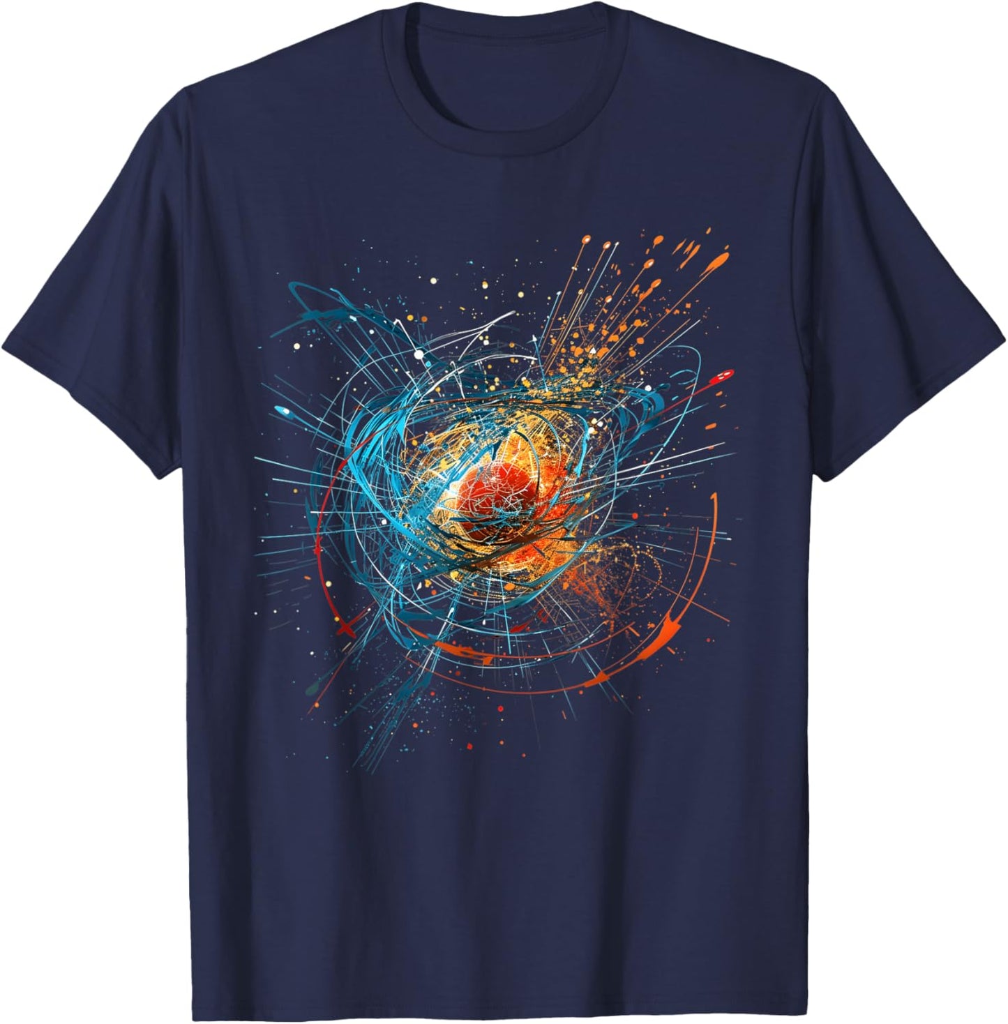 Higgs Boson Particle Quantum Theory Sci Fi Lovers T-Shirt - T-Shirt | Navy
