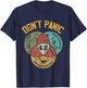 42 Answer to Life The Universe and Everything Don't Panic T-Shirt - T-Shirt | Navy