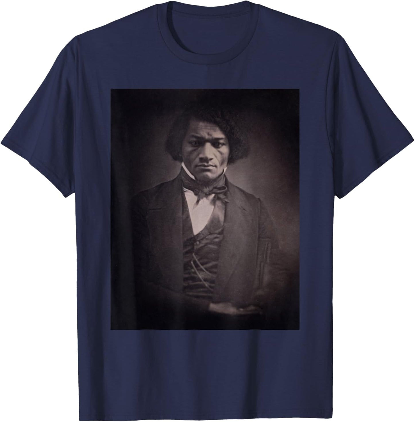 Young Frederick Douglass -Black History Month T-Shirt - T-Shirt | Navy