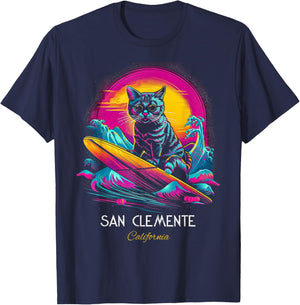 San Clemente California T-Shirt - T-Shirt | Navy