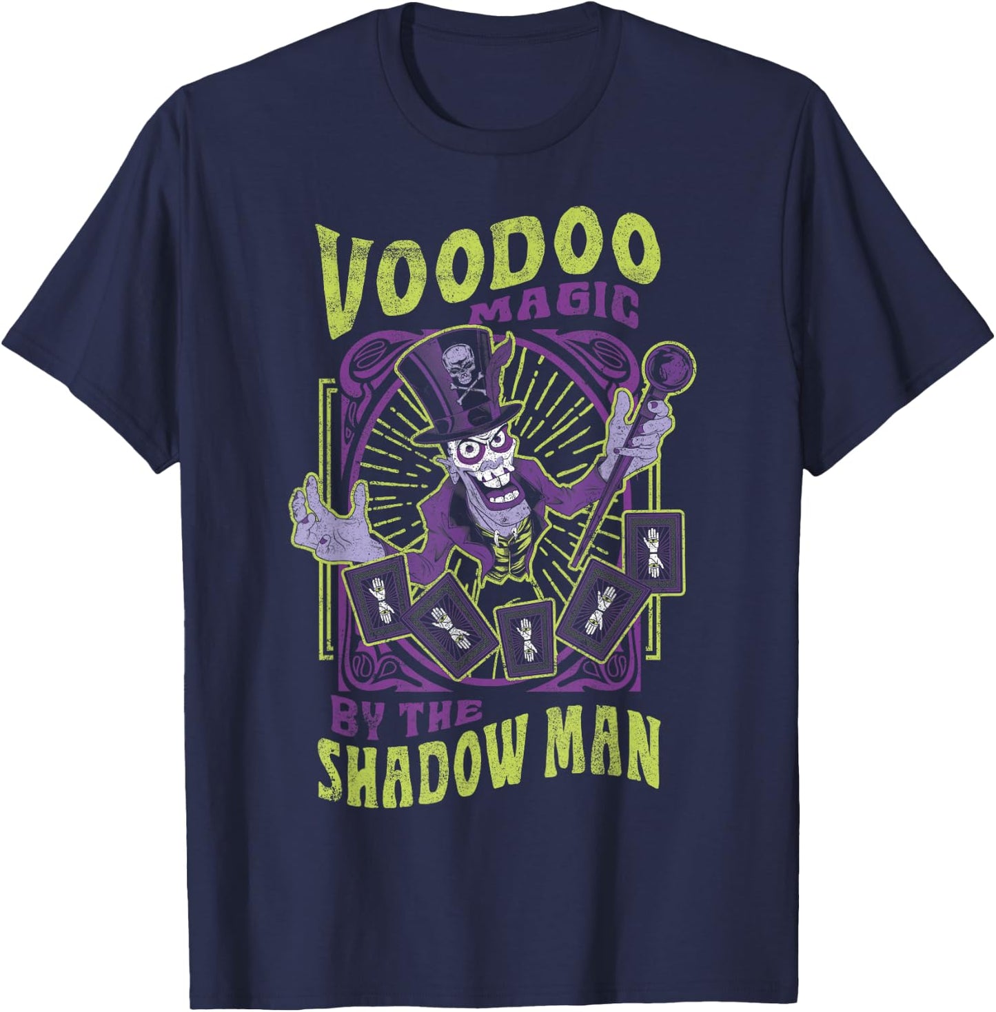Disney Villains Halloween Doctor Facilier Voodoo Magic T-Shirt - T-Shirt | Navy