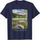 Buena Vista Colorado CO Tranquil Wilderness SD068 T-Shirt - T-Shirt | Navy