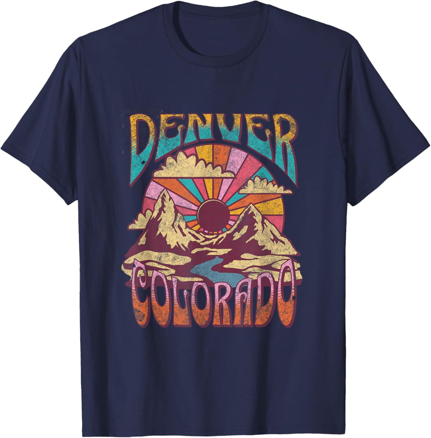 Denver T-Shirt - T-Shirt | Navy