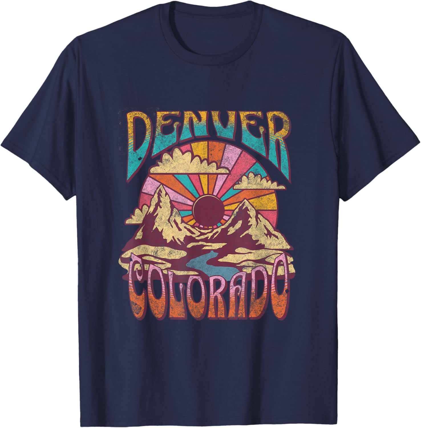 Denver T-Shirt - T-Shirt | Navy