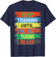 Keep Training Until The Belt Turns Black T-Shirt - T-Shirt | Navy