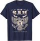 Team Sah Lifetime Member - Sah Name T-Shirt - T-Shirt | Navy