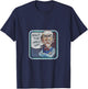 Walter Retro Washed , Small, Black T-Shirt - T-Shirt | Navy
