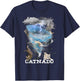 CATNADO | Funny Best Graphic Cute Cat Lover T-Shirt - T-Shirt | Navy