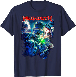 Megadeth - Doctor Vic , Black, S T-Shirt - T-Shirt | Navy