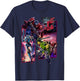 Transformers: War for Cybertron Autobot Panels Small T-Shirt - T-Shirt | Navy