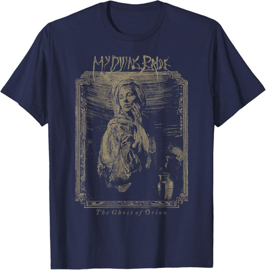 My Dying Bride Ghost T-Shirt - T-Shirt | Navy