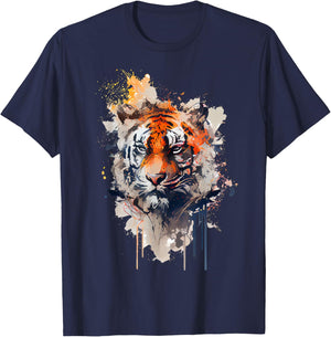 Tiger T-Shirt - T-Shirt | Navy