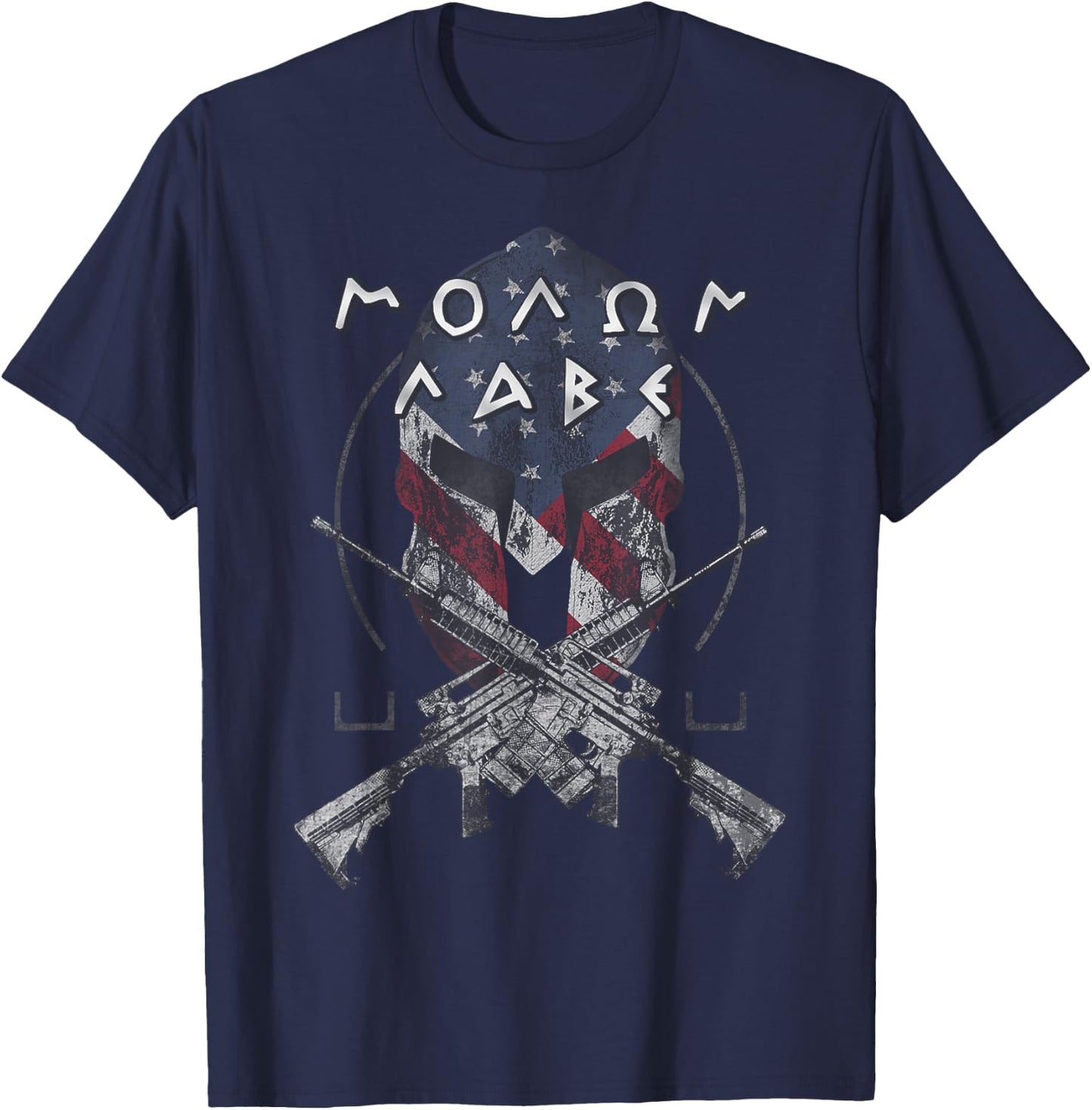 Molon Labe T-Shirt - T-Shirt | Navy