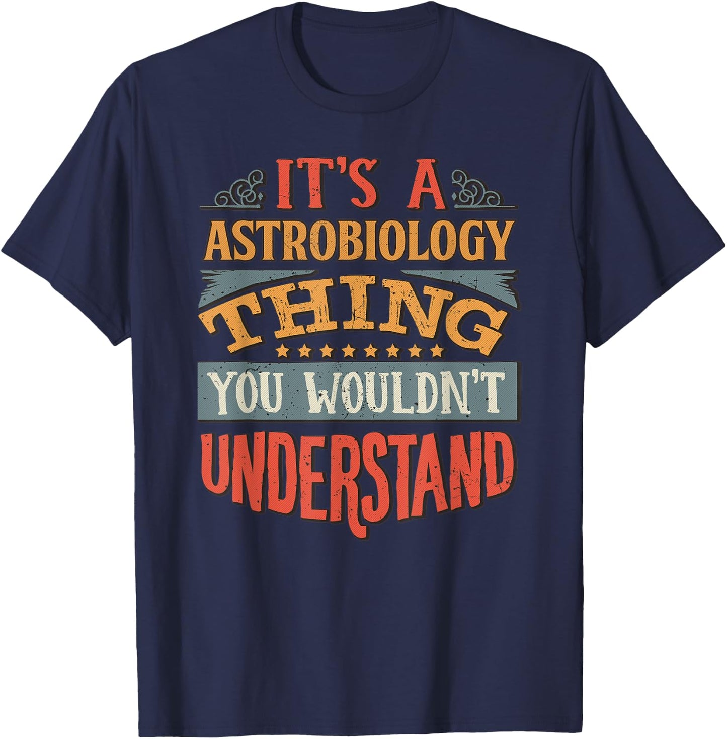 Astrobiology T-Shirt - T-Shirt | Navy