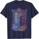 Disney Frozen 2 Elsa Anna Split Geometric Poster T-Shirt - T-Shirt | Navy