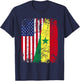 SENEGALESE American Flag | Men Women Kids | SENEGAL T-Shirt - T-Shirt | Navy