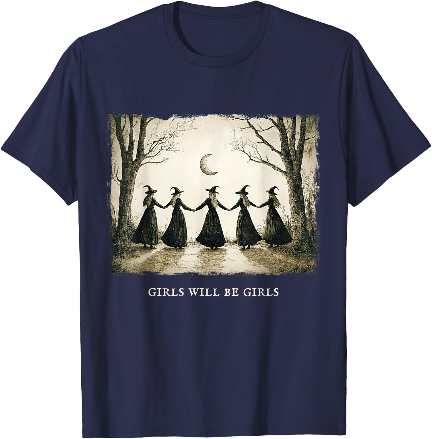 Witches T-Shirt - T-Shirt | Navy