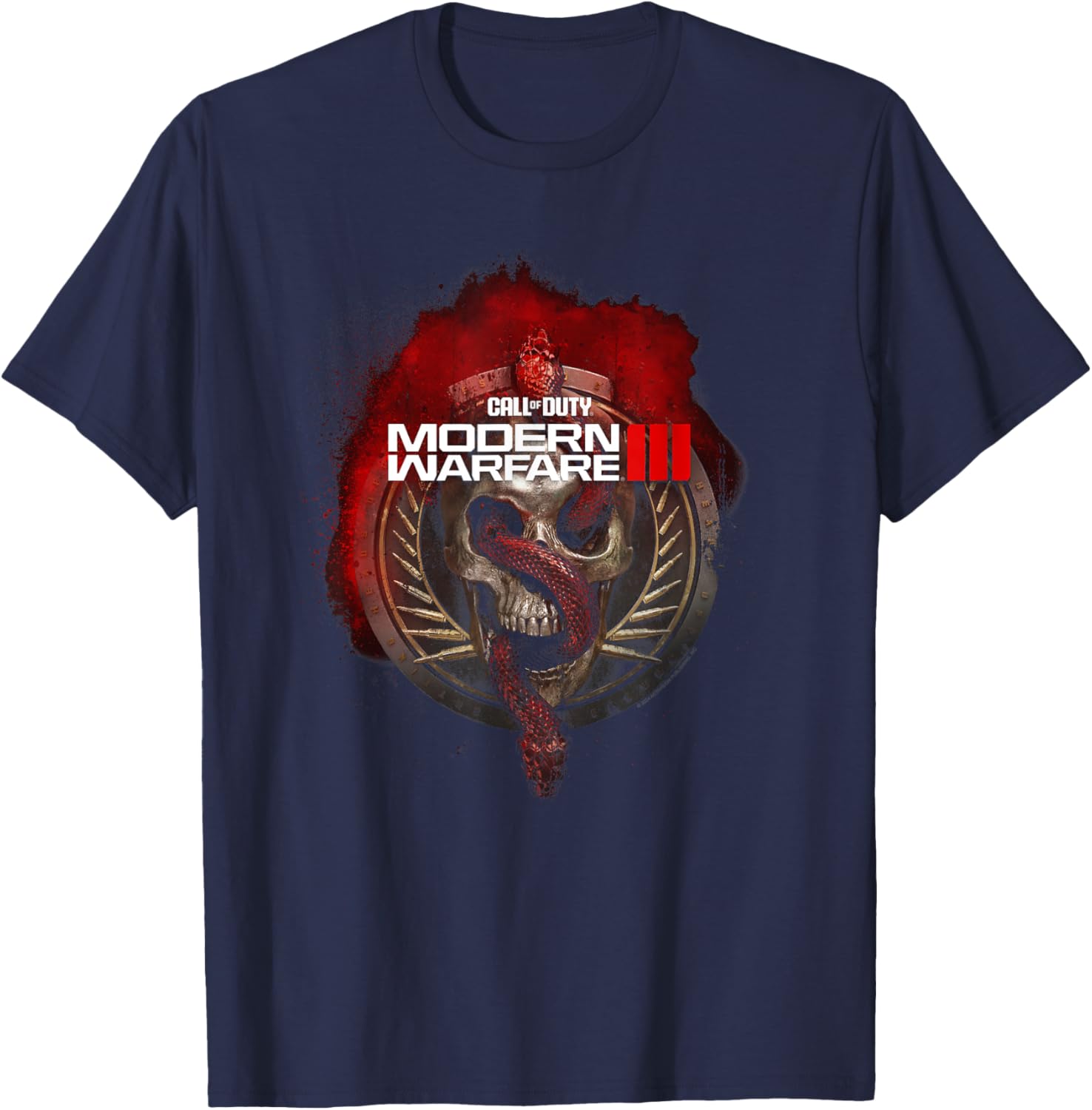Call of Duty Modern Warfare III Jupiter FPS Video Game T-Shirt - T-Shirt | Navy