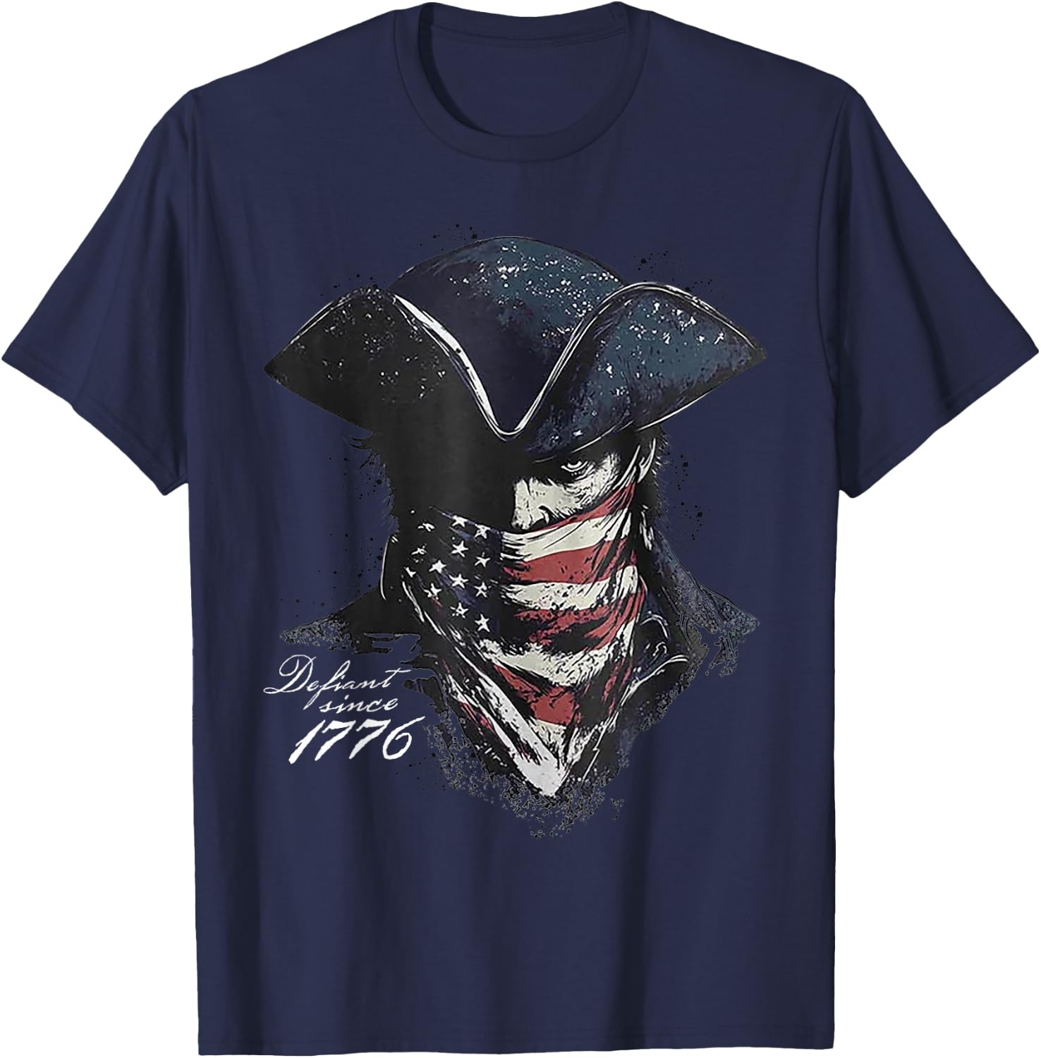 Defiant Since 1776 T-Shirt - T-Shirt | Navy