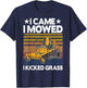 Lawn Care Funny Lawn Mower I Came I Mowed I Kicked Grass T-Shirt - T-Shirt | Navy