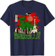 Brozilla Japanese Monster Big Brother or Little Brother Bro T-Shirt - T-Shirt | Navy