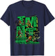 TMNT 3D Text Mutant Ninja Turtles T-Shirt - T-Shirt | Navy