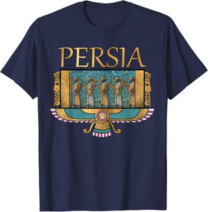 Ancient Persia Immortals of the Persian Empire T-Shirt - T-Shirt | Navy
