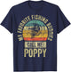My Favorite Fishing Buddies Call Me Poppy Shirt Fisherman T-Shirt - T-Shirt | Navy