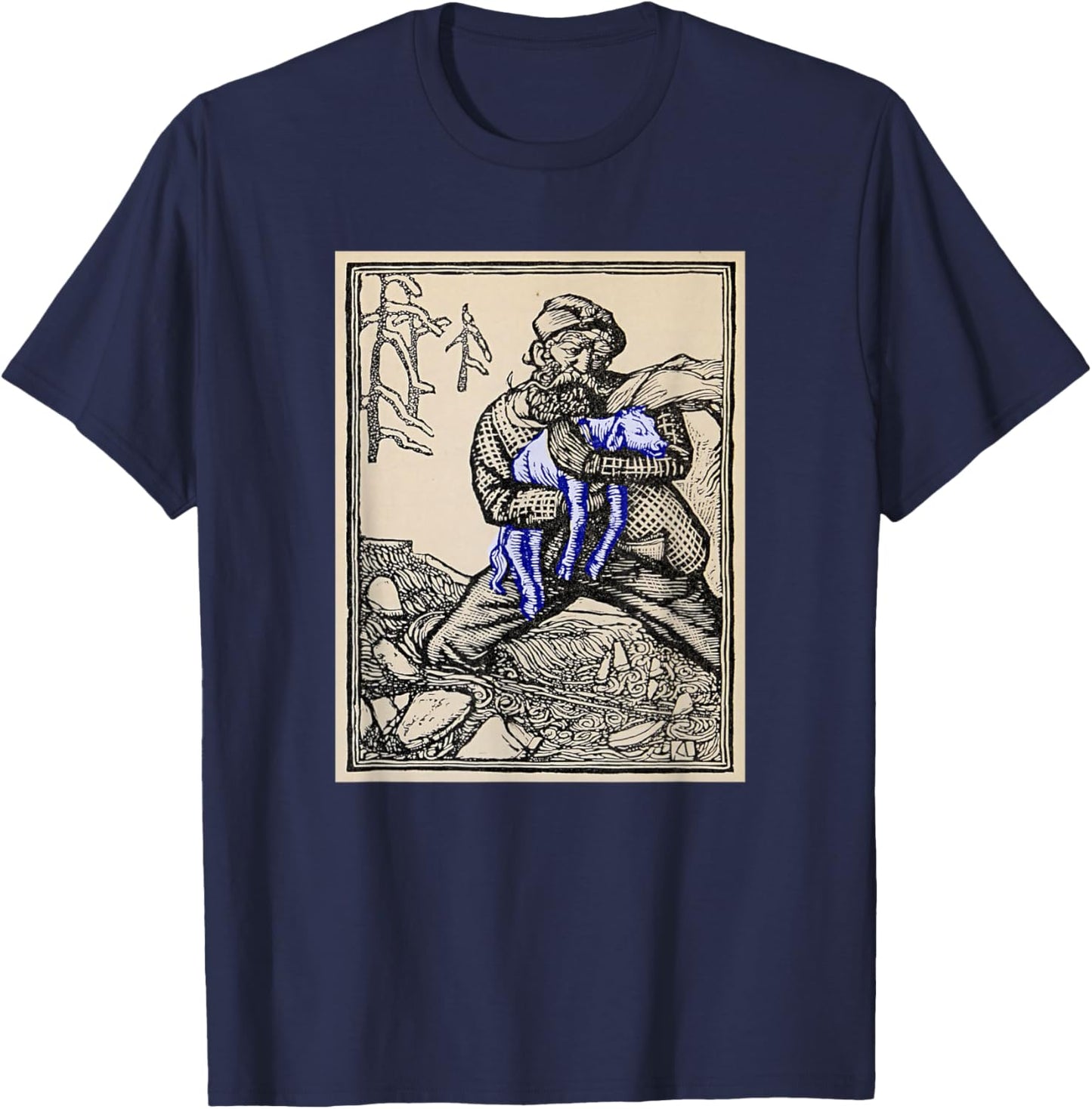 Babe The Blue Ox T-Shirt - T-Shirt | Navy