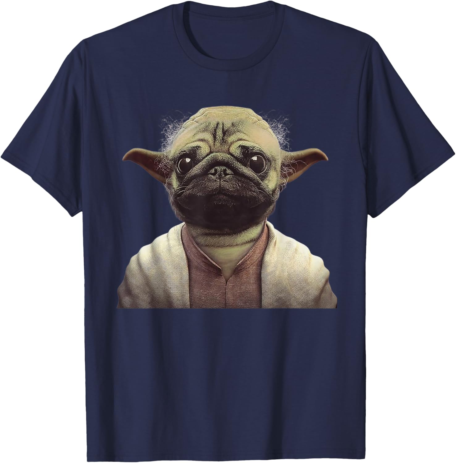 Pugoda Star Alien Pug Dog Great Gift Women Kids T-Shirt - T-Shirt | Navy
