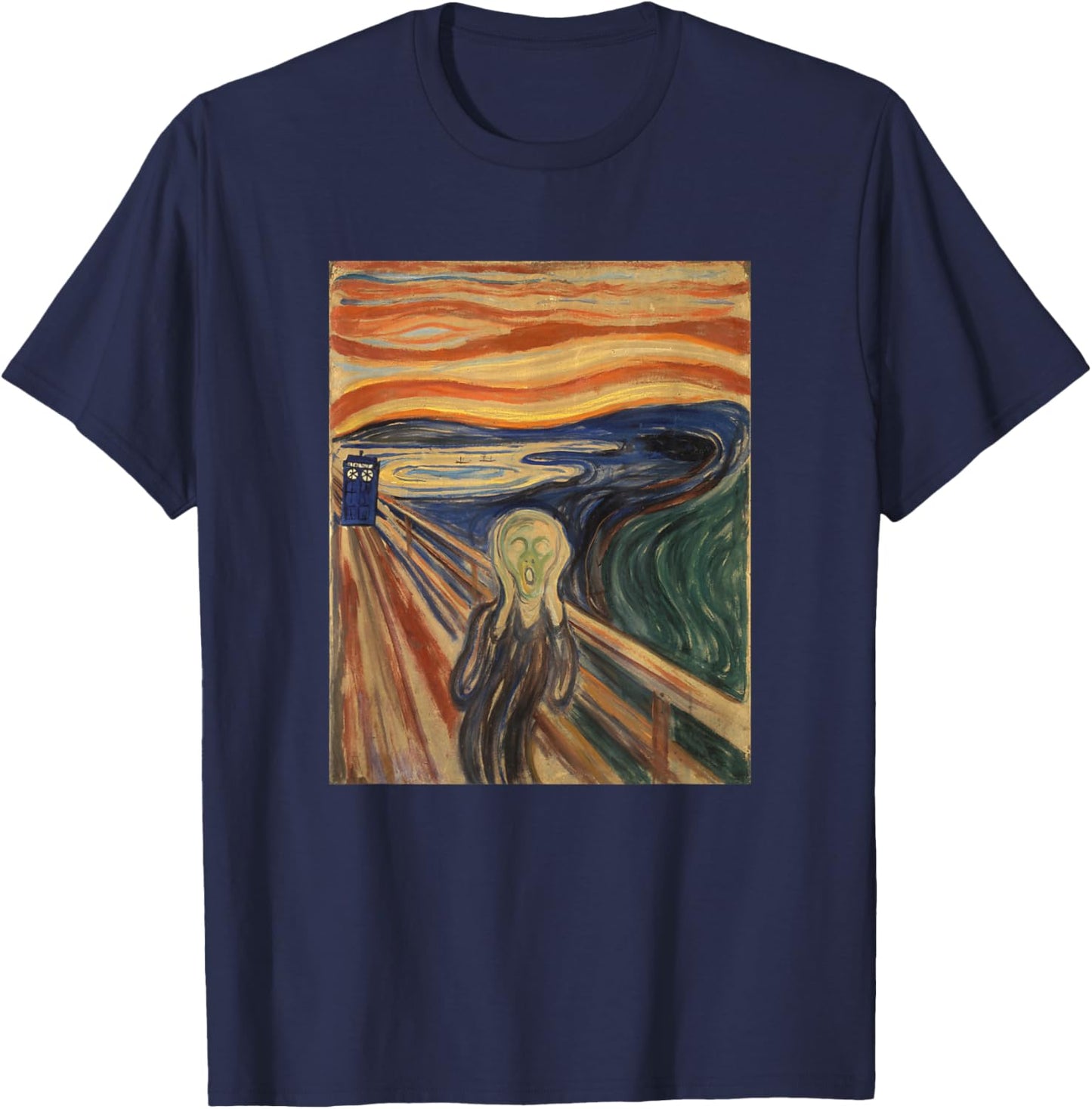 The Scream Doctor Visit T-Shirt - T-Shirt | Navy