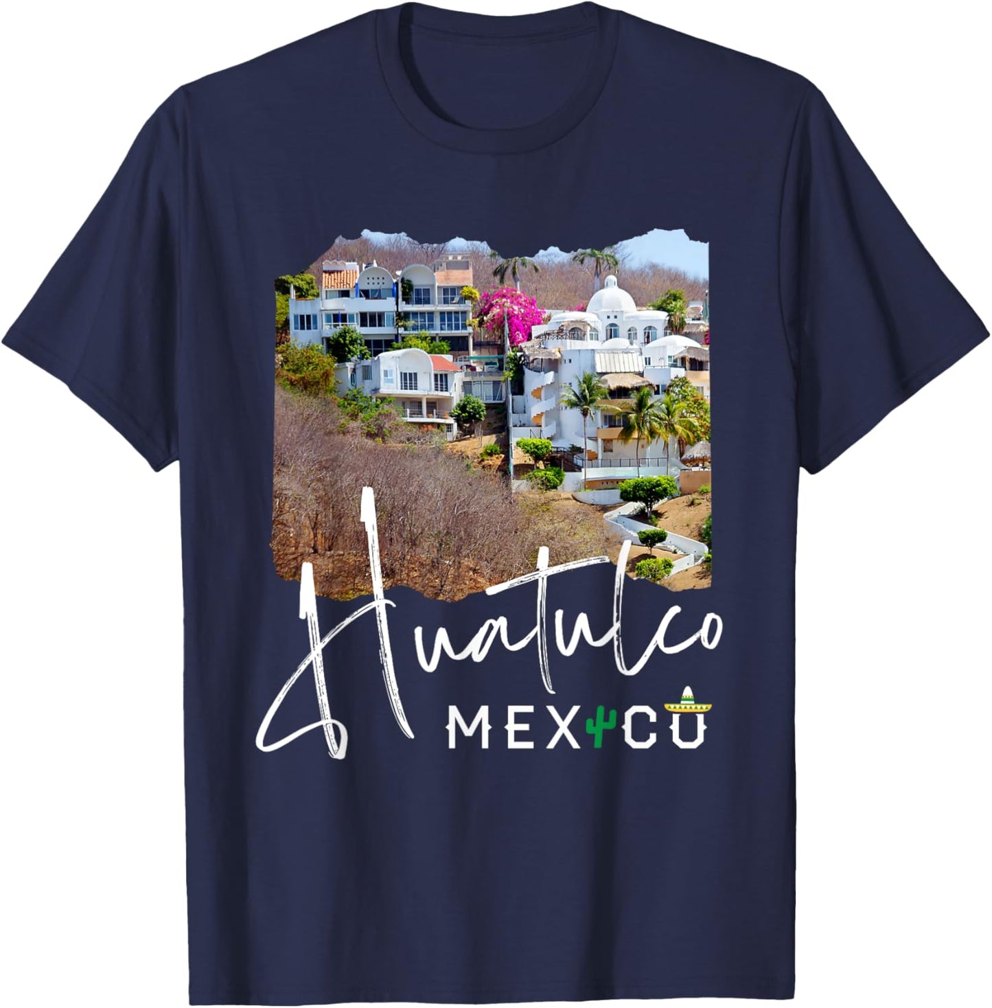 Huatulco Mexico Souvenir / Huatulco T-Shirt - T-Shirt | Navy